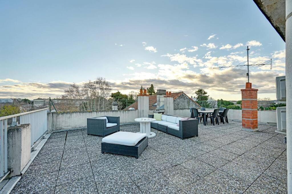 The Rooftop - Ac Clim - Wi-Fi - Parking Gratuit Dans La Rue Avignon Exterior foto